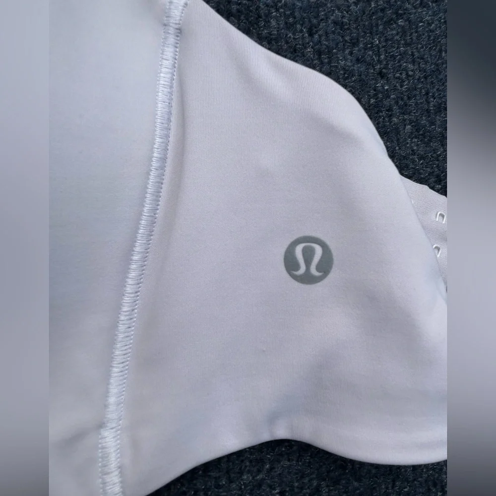 Lululemon Athletica Energy Bra High Support Cross-Back Sports Bra 36DDD Taupe - Picture 9 of 15